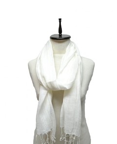 PASHMINA LISA DE PURO LINO 100% - tienda online