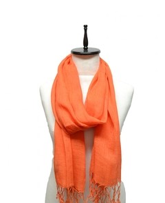 Imagen de PASHMINA LISA DE PURO LINO 100%