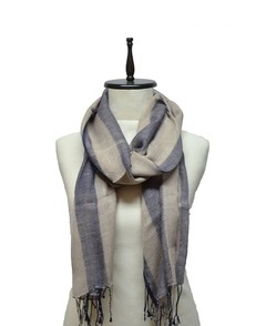 PASHMINA RAYADA BICOLOR