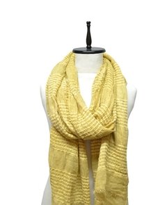 PASHMINA LISA CON DETALLES LINEALES - comprar online