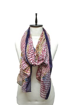 CHALINA CON ESTAMPADO GEOMETRICO - comprar online