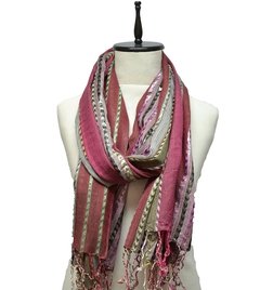 CHALINA ESPIGADA CON LUREX MULTICOLOR - comprar online