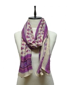 Imagen de CHALINA ESTAMPADA CON BULGAROS VARIOS COLORES