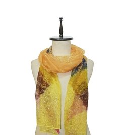 CHALINA DE GASA BORDADA EN LUREX BATIK en internet