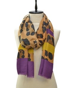 PASHMINA ANIMAL PRINT CON GUARDA - ANTEPRIMA 