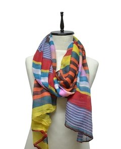 CHALINA ESTAMPADA MULTICOLOR - comprar online