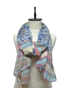 CHALINA ANIMAL PRINT CON FRANJAS en internet
