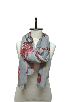 PASHMINA CON ESTAMPADO DE FLORES en internet