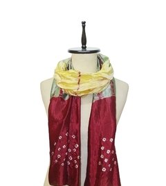 CHALINA ESTAMPADA EN BATIK CON PINTITAS