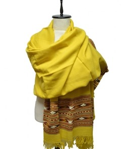 PASHMINA PURA LANA CON GUARDA INCAICA
