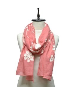 CHALINA BORDADA CON FLORES - comprar online