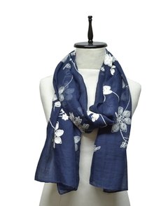 Imagen de CHALINA BORDADA CON FLORES