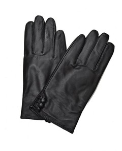 GUANTE DE CUERO CON BOTONES - comprar online