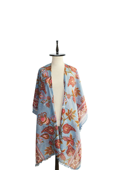 TUNICA CON ESTAMPADO DE FLORES