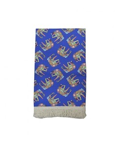LONA 100% CANVAS ESTAMPADO CON FLECOS DOBLE ANCHO Y GRUESA - ANTEPRIMA 