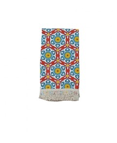 LONA 100% CANVAS ESTAMPADO CON FLECOS DOBLE ANCHO Y GRUESA - tienda online
