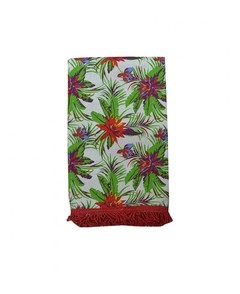 LONA 100% CANVAS ESTAMPADO CON FLECOS DOBLE ANCHO Y GRUESA en internet