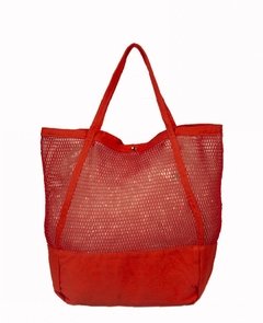 BOLSO LISO EN RED DE ALGODON