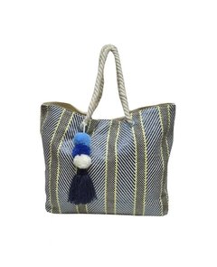 BOLSO EN FIBRA NATURAL Y ALGODON