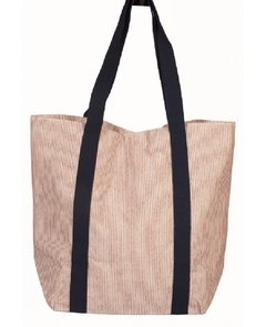 BOLSO RAYADO CON MANIJA DE COLOR - comprar online