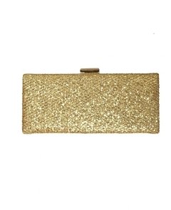 CARTERA DE FIESTA COFRE EN GLITTER MILANO - comprar online