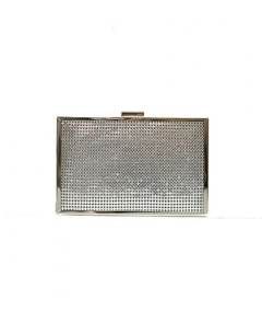 PETACA DE FIESTA CUADRADA EN METAL MESH