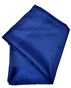 PAÑUELO LISO DE CUELLO CON BORDE SATIN