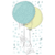 Vinilos Infantiles Conejo con globos Verde