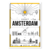 Lamina Ciudad Amsterdam - comprar online