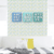 Cuadro ABC Azules - comprar online
