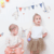 Vinilos Infantiles Conejos 02 Azul - comprar online