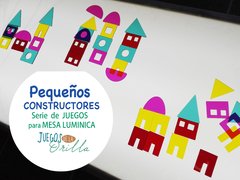 Pequeños CONSTRUCTORES / JUEGO para MESA LUMINICA./5%off pago por transferencia bancaria ó efectivo