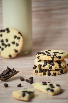 Galletitas vainilla con chips de chocolate Sin Tacc | Por 100 g. - comprar online