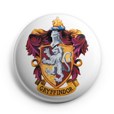 Botton - Grifinória Gryffindor Harry Potter Casa Hogwarts