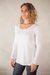Remera Gricel Invierno - Blanca