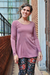 Remera Gricel Invierno - Rosa