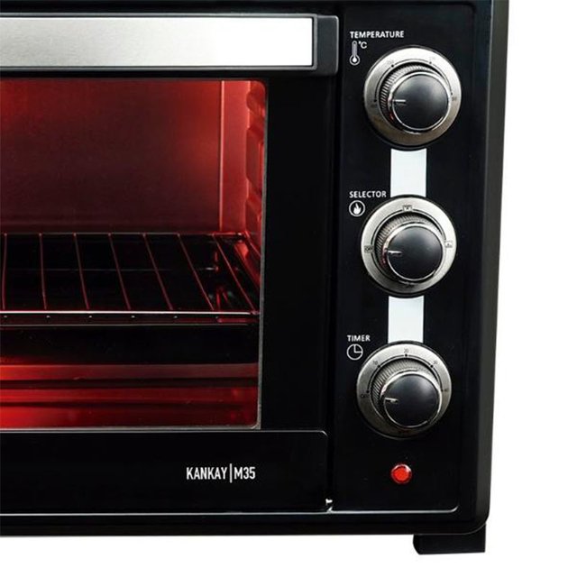 HORNO AURORA 35 LTS LUZ INTERIOR KANKAY M35