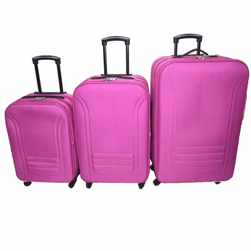 VALIJA NTCA SET X3 FUCSIA 105945FU
