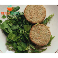 ¡NUEVO! "Hamburguesa Vegetal x 200grs, PREMEZCLA PARA MEDALLONES DE GARBANZOS, ARROZ INTEGRAL, SEMILLAS Y HORTALIZAS" ( X 7 UNIDADES) - Tienda Oeste Alimentos Naturales