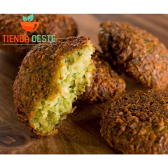 ¡NUEVO! "Falafel x 200grs, PREMEZCLA PARA BOCADITO DE GARBANZOS, ARROZ INTEGRAL, FÉCULA DE MANDIOCA Y HORTALIZAS" ( X 7 UNIDADES) - Tienda Oeste Alimentos Naturales