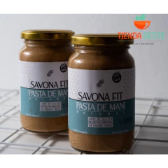 Pasta de Mani Natural X 400grs SAVONA FIT ( X 6 UNIDADES) - comprar online
