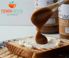 Dulce de leche Sin azucar con Stevia x 450grs SAVONA FIT ( X 6 UNIDADES) en internet