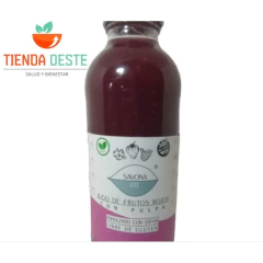 ¡¡NUEVO!! Jugo de frutos rojos sin azucar con stevia SAVONA FIT ( X 6 UNIDADES)