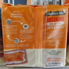 Tostadas de arroz integral CON SAL Molinos Ala x 150grs(minimo 12 unidades) - comprar online