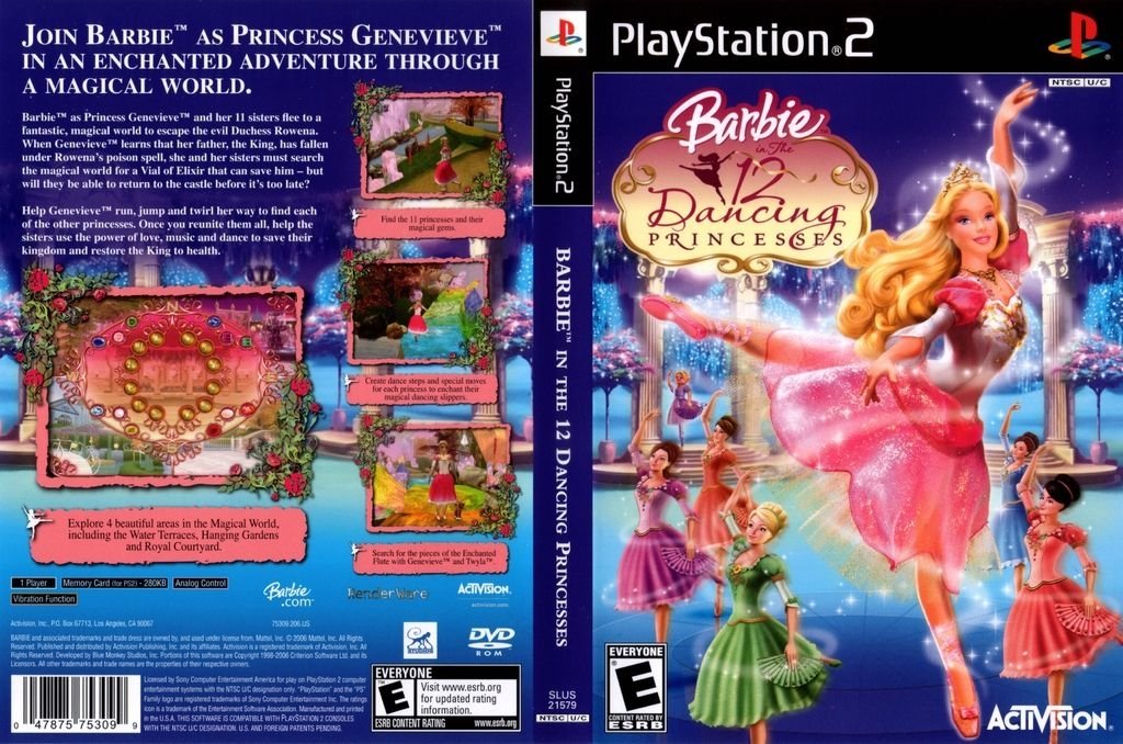 Jogos Da Barbie Ps2 Playstation