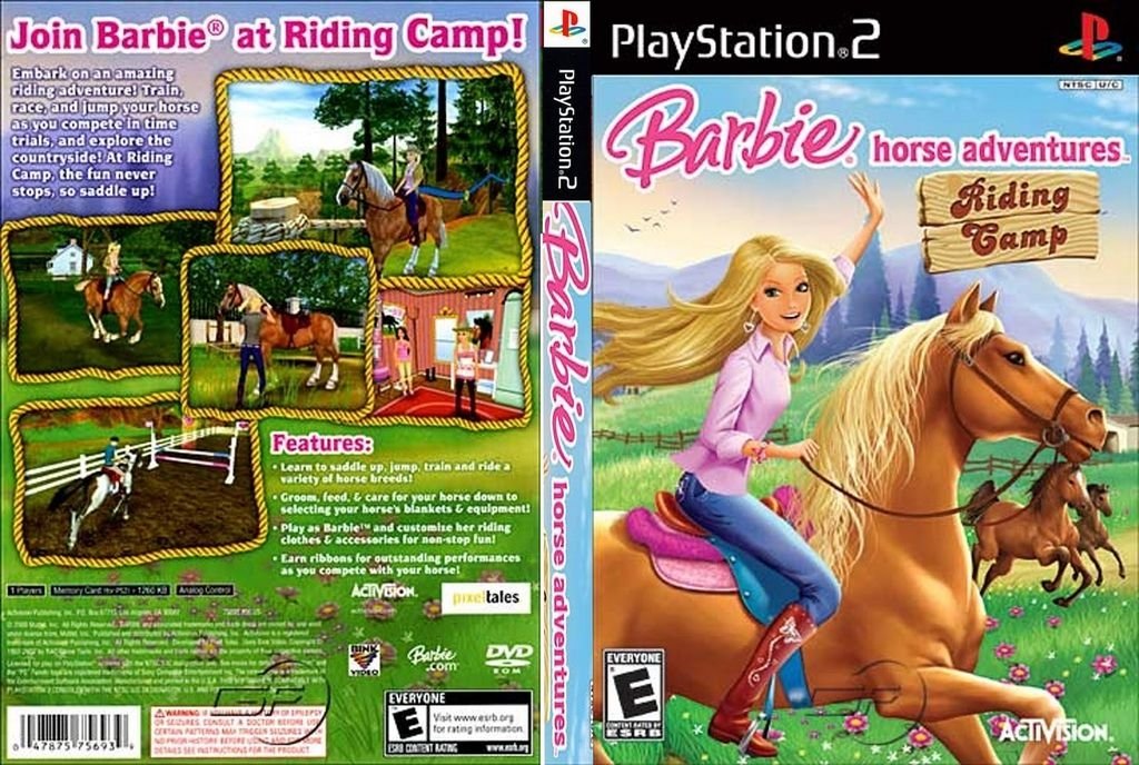 Jogo Barbie Horse Adventure Playstation 2