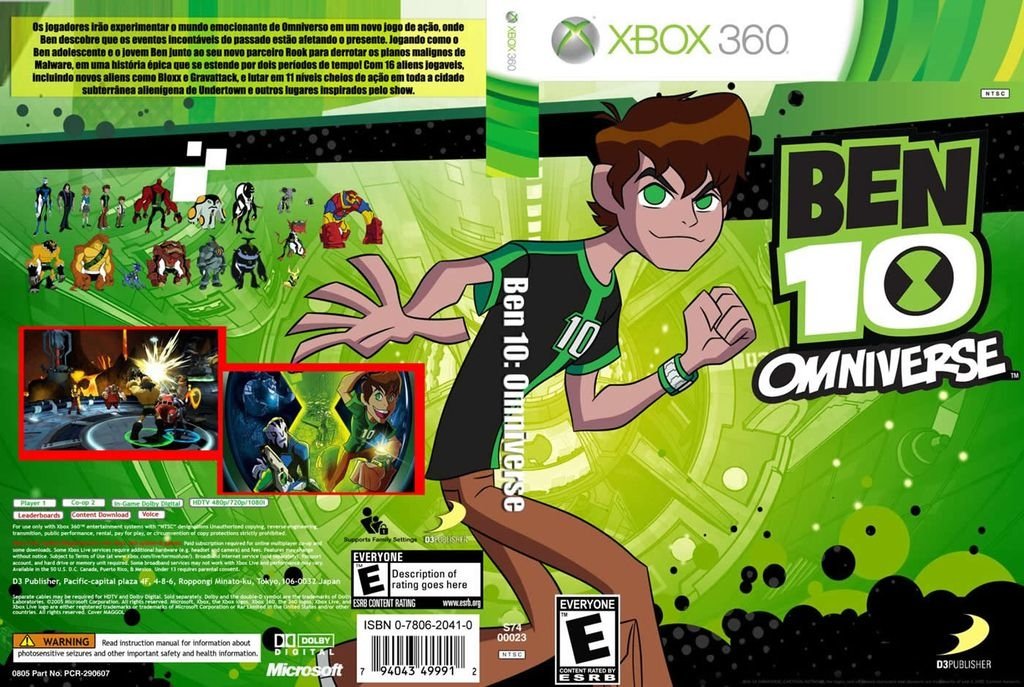 Jogo Ben 10 Omniverse 2 Xbox 360 D3 Publisher com o Melhor Preço é no Zoom