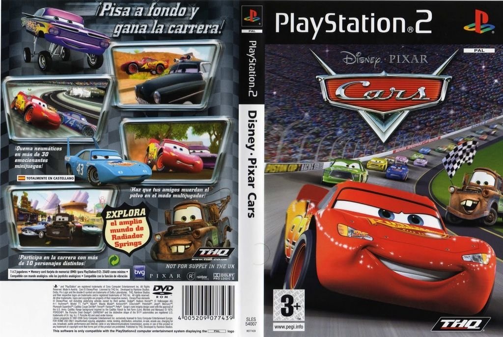 Disney-Pixar Cars ROM & ISO - PS2 Game