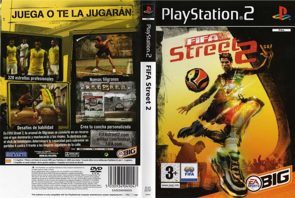 Jogo PS2 Freestyle - EA Sports - Gameteczone a melhor loja de