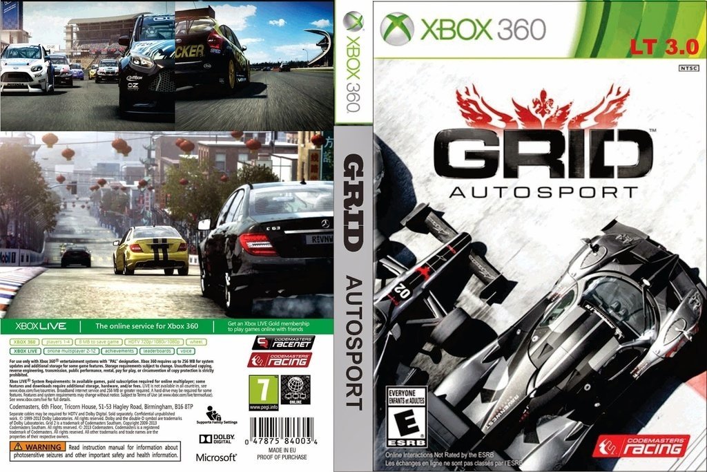 Lista de jogos de Corrida para Xbox 360